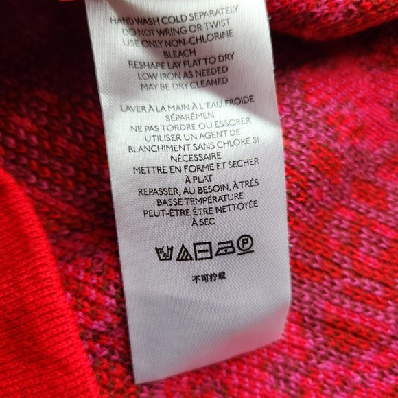 Free People Kitt Mini Sweater Dress Collar Short Sleeve Wool Blend Red - Picture 12 of 13